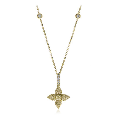 Collar en oro con Diamante amarillo SI2 (CIRARI)