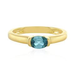 Anillo en plata con Zircón de Ratanak Kirí