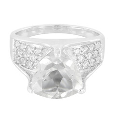 Anillo en plata con Cuarzo Príncipe