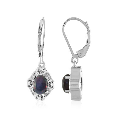 Pendientes en plata con Ópalo de Mezezo