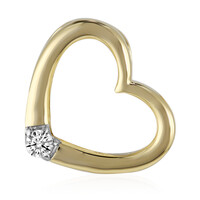 Colgante en oro con Diamante SI1 (G)