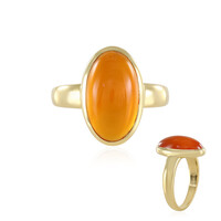 Anillo en plata con Cornalina