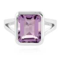 Anillo en plata con Amatista Rosa de Francia
