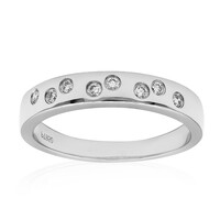 Anillo en platino con Diamante SI2 (G)