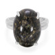Anillo en plata con Ópalo leopardo