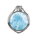 Colgante en plata con Larimar