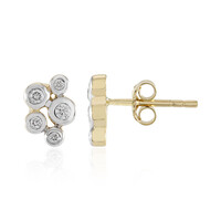 Pendientes en oro con Diamante SI1 (H)