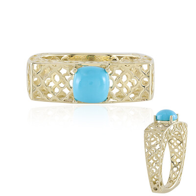 Anillo en oro con Turquesa bella durmiente (Ornaments by de Melo)