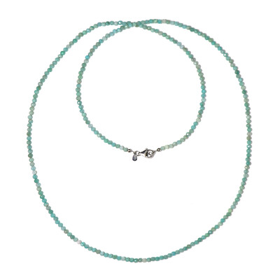 Collar en plata con Amazonita