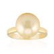 Anillo en plata con Perla dorada del Mar del Sur Kabira  (Annette)