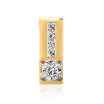 Colgante en oro con Diamante IF (D) (Annette)