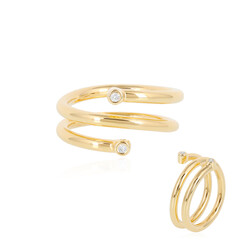 Anillo en plata con Diamante SI2 (J)