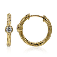 Pendientes en oro con Diamante IF (D)