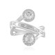 Anillo en plata con Zircón (de Melo)