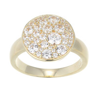 Anillo en plata con Zircón (Adela Silber)