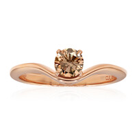Anillo en oro con Diamante rosa de Francia de Argyle VS1