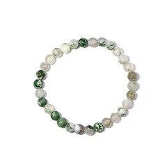 Brazalete con Ágata de árbol