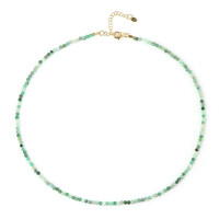 Collar en plata con Esmeralda de Brasil