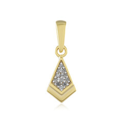 Colgante en plata con Diamante I2 (I)
