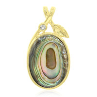 Colgante en plata con Concha de Abalone