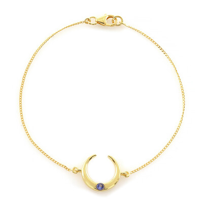 Brazalete en plata con Tanzanita