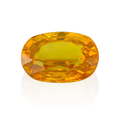 Piedra preciosa con Zafiro Ceylon amarillo