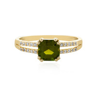 Anillo en oro con Turmalina