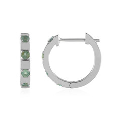 Pendientes en plata con Alejandrita