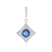 Colgante en plata con Fluorita de color cambiante