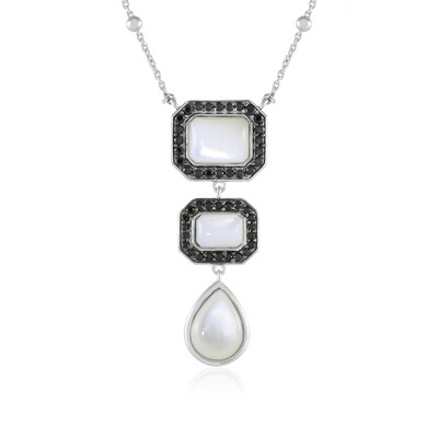 Collar en plata con Nácar (Dallas Prince Designs)