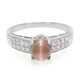 Anillo en plata con Escapolita ojo de gato