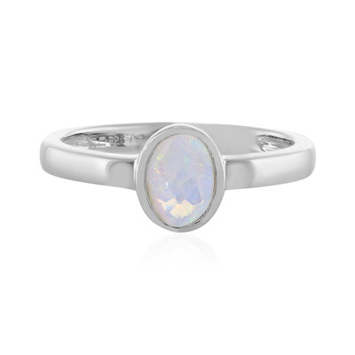 Anillo en plata con Ópalo de Welo
