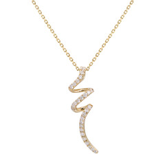 Collar en oro con Diamante I1 (H)  (CIRARI)