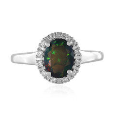 Anillo en plata con Ópalo de Mezezo