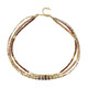 Collar en plata con Zircón amarillo canario (Riya)