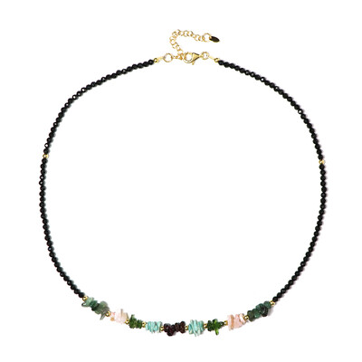 Collar en plata con Amazonita (Riya)