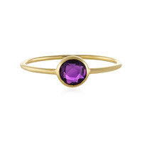 Anillo en oro con Amatista