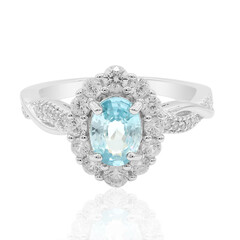 Anillo en plata con Zircón de Ratanak Kirí