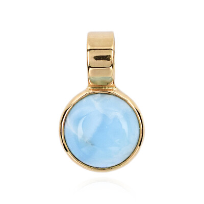 Colgante en plata con Larimar