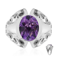 Anillo en plata con Amatista (Remy Rotenier)