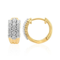 Pendientes en oro con Diamante VVS1 (G)