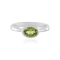 Anillo en plata con Peridoto (KM by Juwelo)