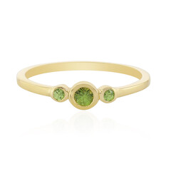 Anillo en oro con Demantoide de Rusia (La Revelle)