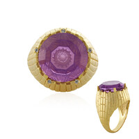 Anillo en plata con Amatista