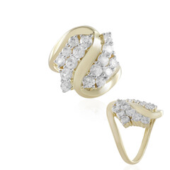 Anillo en oro con Zircón (de Melo)