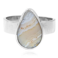 Anillo en plata con Ágata lace