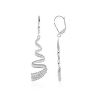 Pendientes en plata con Zircón
