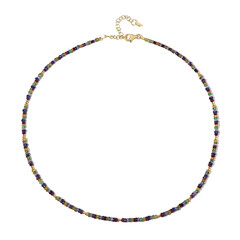 Collar en plata con Zafiro amarillo