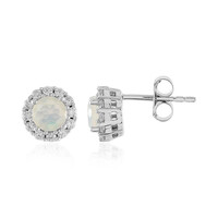 Pendientes en plata con Ópalo de Welo