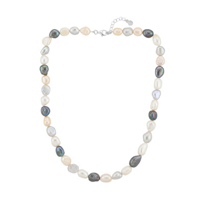Collar en plata con Perla Freshwater (TPC)